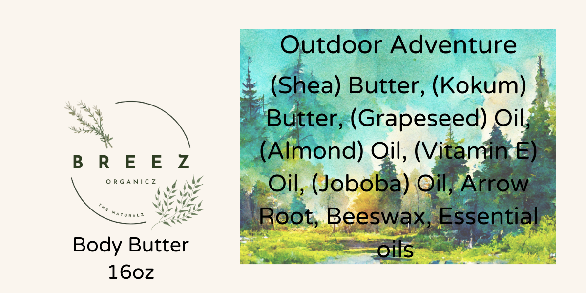 Outdoor Adventure Body Butter