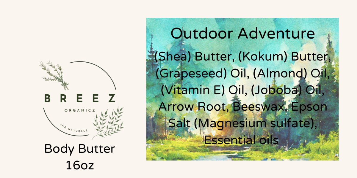 Outdoor Adventure Body Butter