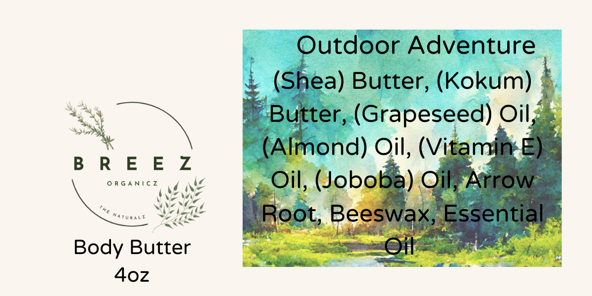 Outdoor Adventure Body Butter