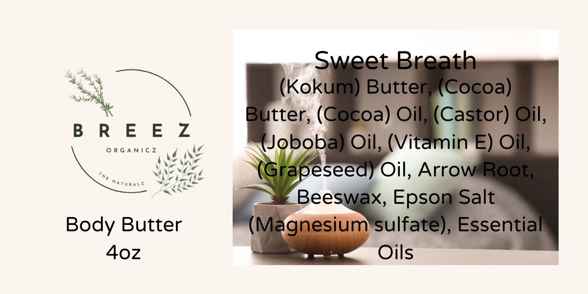 Sweet Breath Body Butter