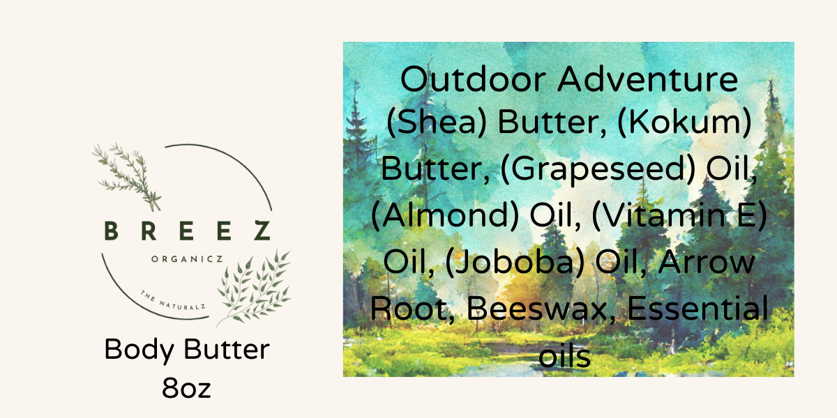 Outdoor Adventure Body Butter