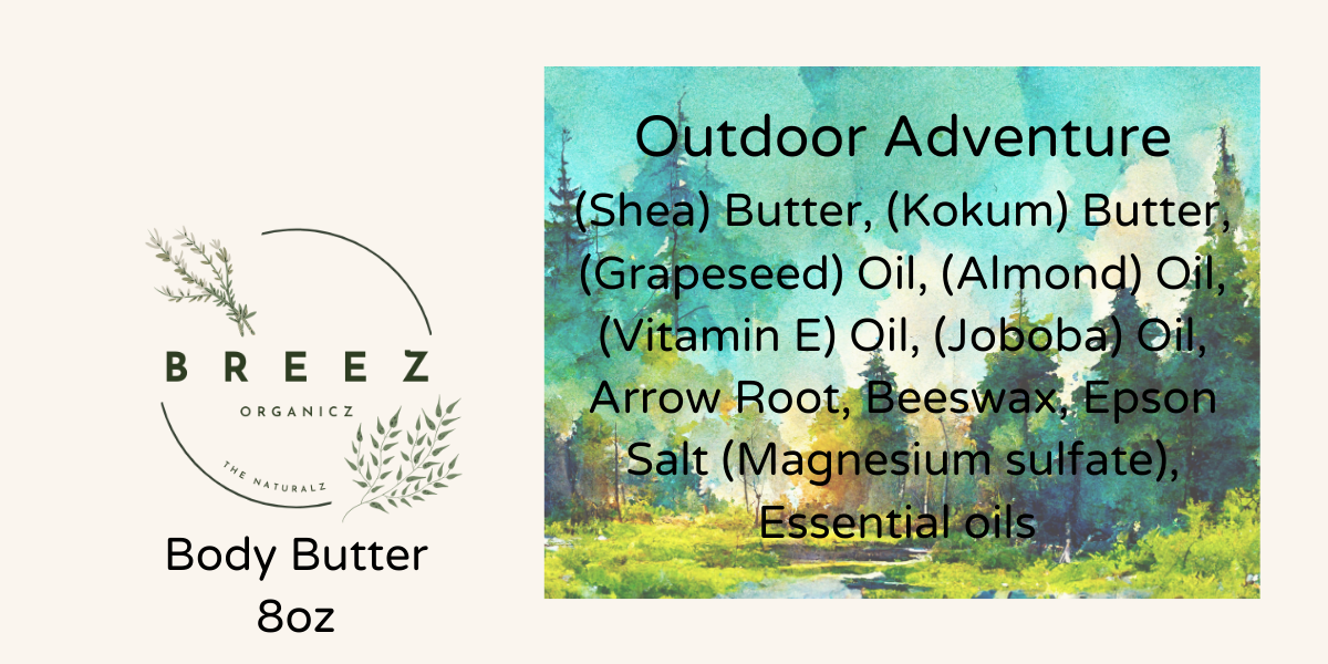 Outdoor Adventure Body Butter